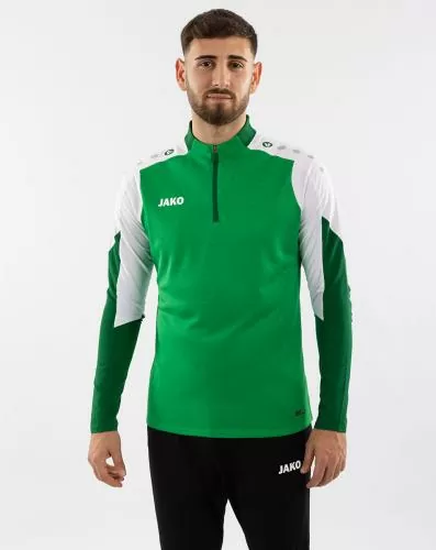 Jako Children Zip top Dynamic - green/white/dark green