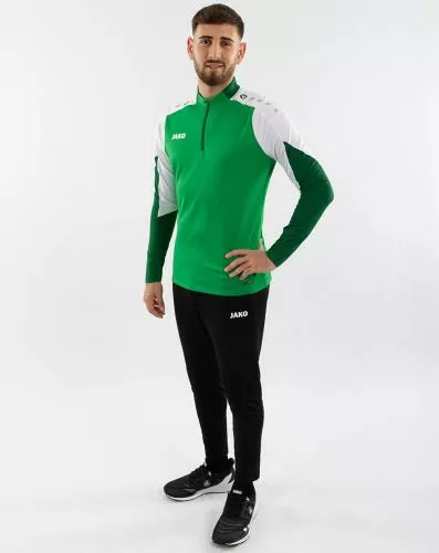 Jako Children Zip top Dynamic - green/white/dark green