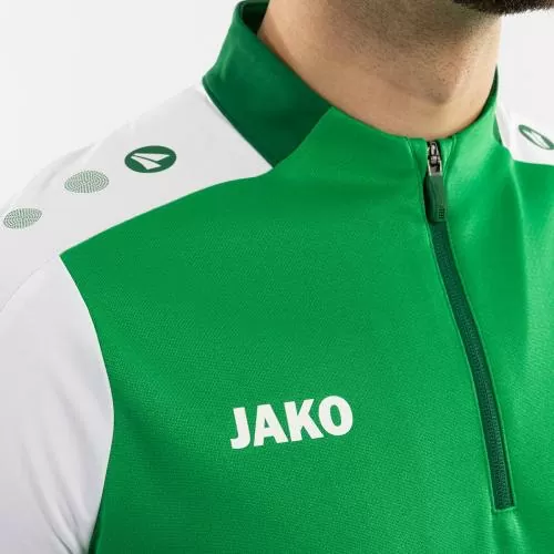 Jako Children Zip top Dynamic - green/white/dark green