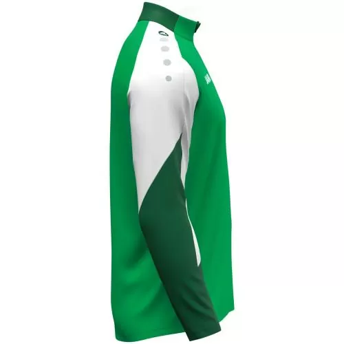 Jako Children Zip top Dynamic - green/white/dark green