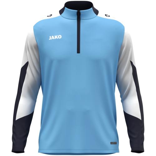 Preview: Jako Kinder Ziptop Dynamic - skyblue/weiß/marine