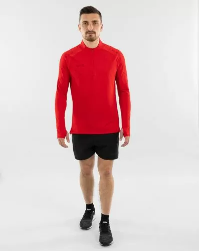 Jako Children Zip top Light Flow - red