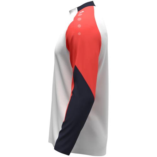 Preview: Jako Kinder Longsleeve Dynamic - weiß/coral/marine