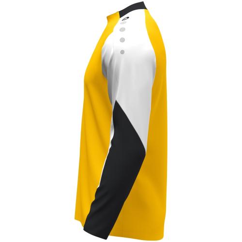 Preview: Jako Kinder Longsleeve Dynamic - gelb/weiß/schwarz