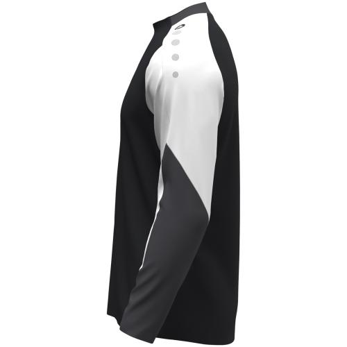 Preview: Jako Kinder Longsleeve Dynamic - schwarz/weiß/anthrazit