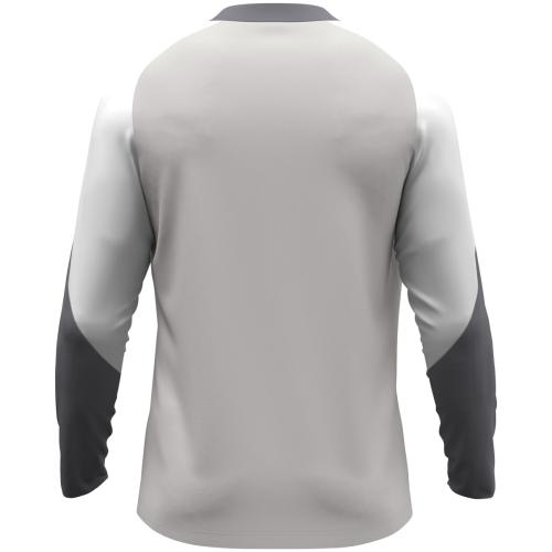 Preview: Jako Kinder Longsleeve Dynamic - hellgrau/weiß/grau