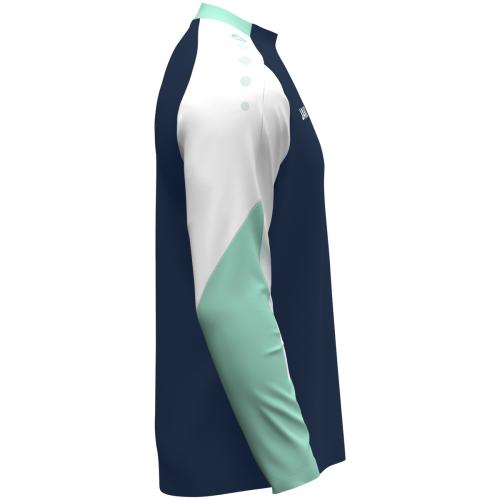 Preview: Jako Kinder Longsleeve Dynamic - marine/weiß/minze
