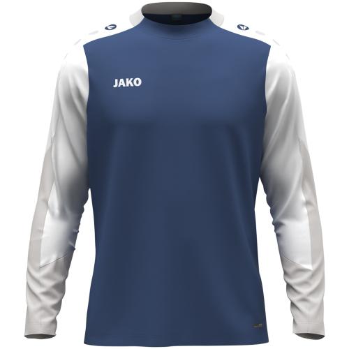 Preview: Jako Kinder Longsleeve Dynamic - nachtblau/weiß/hellgrau
