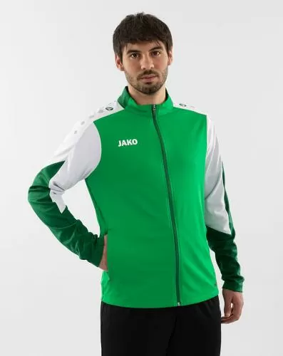 Jako Polyester jacket Dynamic - green/white/dark green
