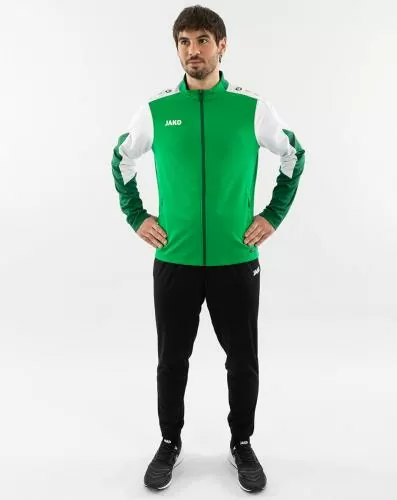 Jako Polyester jacket Dynamic - green/white/dark green