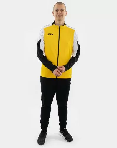 Jako Children Polyester jacket Dynamic - yellow/white/black