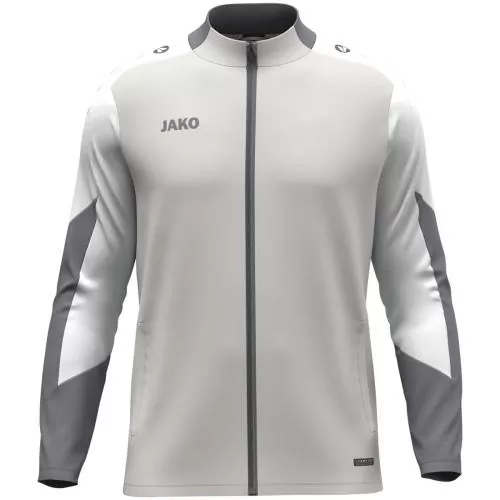 Jako Children Polyester jacket Dynamic - lightgrey/white/grey
