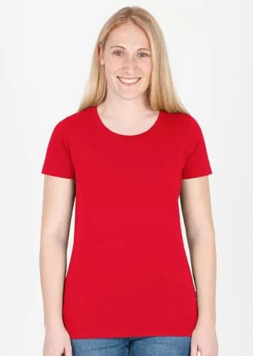 Jako T-Shirt Organic Stretch - red