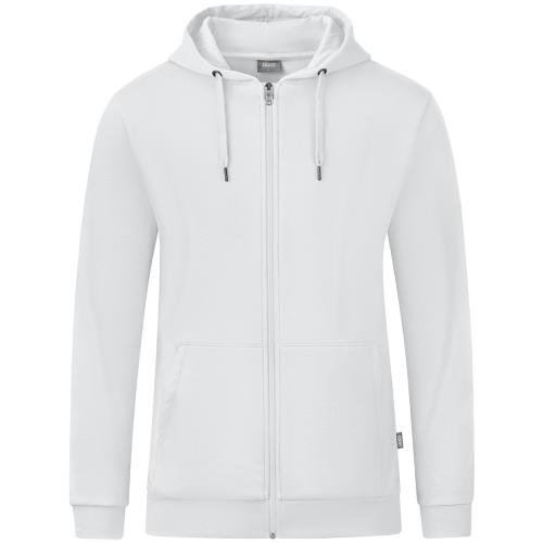 Preview: Jako Hooded jacket Organic - white