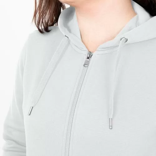 Jako Hooded jacket Organic - white
