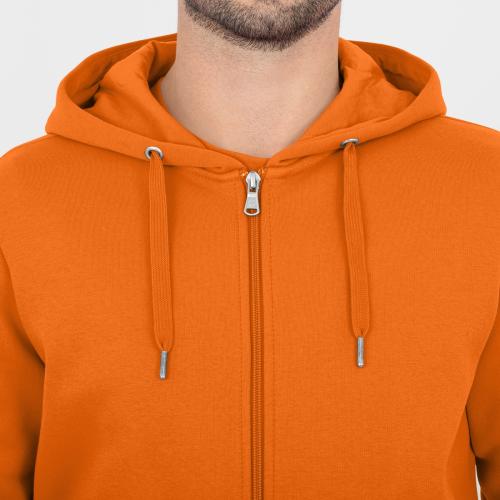 Preview: Jako Hooded jacket Organic - orange