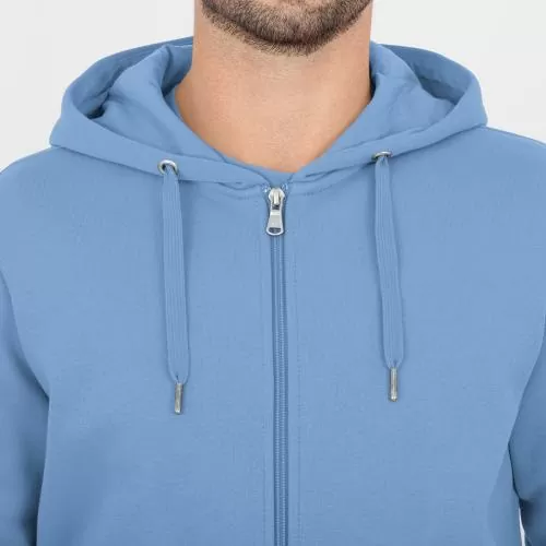 Jako Hooded jacket Organic - ice blue