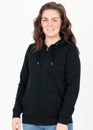 Jako Hooded jacket Organic - black