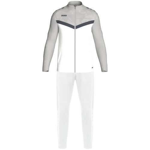 Preview: Jako Polyester suit Iconic - white/soft grey/anthra light