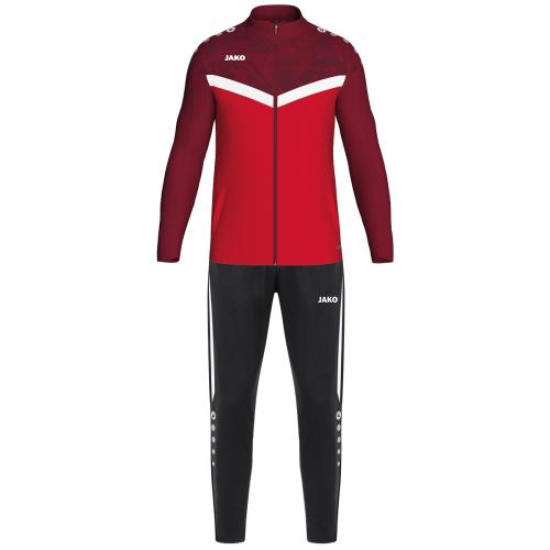 Preview: Jako Children Polyester suit Iconic - red/wine red