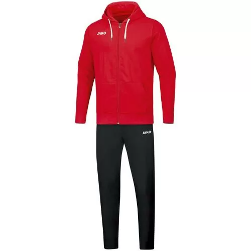 Jako Kinder Jogginganzug Base mit Kapuze - rot