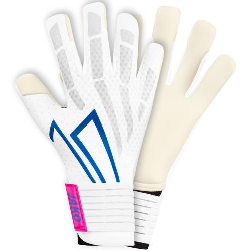 Preview: Jako TW-Handschuh RS89 TEAM Hybrid Cut - weiß/rhodamine rot/blau