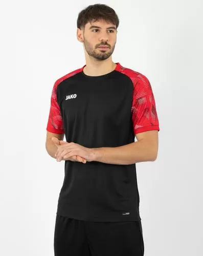 Jako T-shirt Sonic - black/red