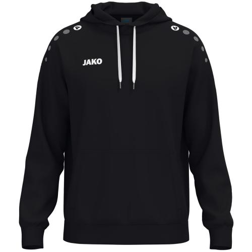 Preview: Jako Kapuzensweat One Cotton - schwarz
