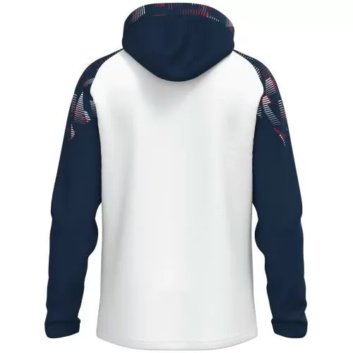 Jako Kapuzenjacke Sonic - weiß/marine/rot