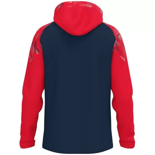 Jako Kapuzenjacke Sonic - marine/rot