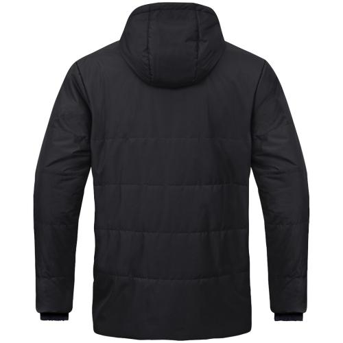 Preview: Jako Coachjacke One mit Kapuze - schwarz