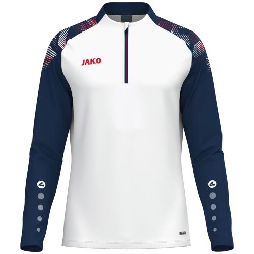 Preview: Jako Ziptop Sonic - weiß/marine/rot