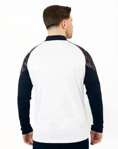 Jako Zip top Sonic - white/seablue/red