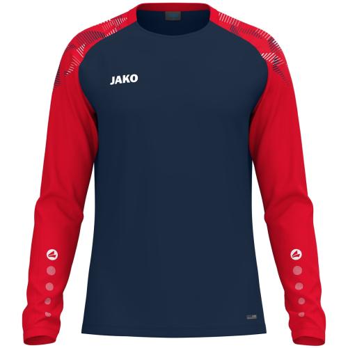 Preview: Jako Longsleeve Sonic - marine/rot
