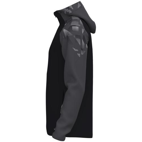 Preview: Jako Hooded jacket Sonic - black/anthracite
