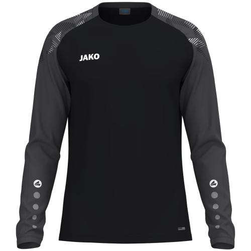 Preview: Jako Kinder Longsleeve Sonic - schwarz/anthrazit