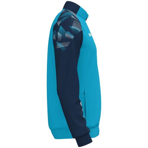 Preview: Jako Polyester jacket Sonic - aqua/seablue