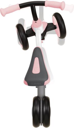 Preview: Globber Laufrad / Vierrad Learning Bike - white-pastel pink
