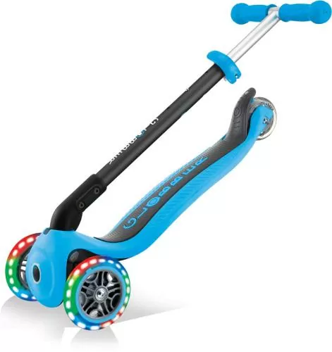 Globber Laufrad / Dreirad GO UP Foldable Plus Lights - blau