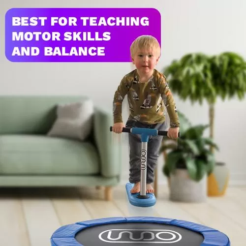 Indo Trampolin Scooter BUG - blau