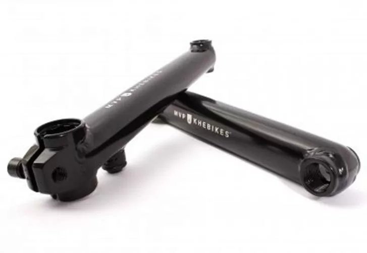 KHE BMX Kurbel 8T MID BB 19mm - schwarz r2