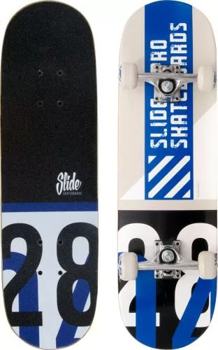 Slide Skateboard Slide Skateboard 28-Zoll - blue street