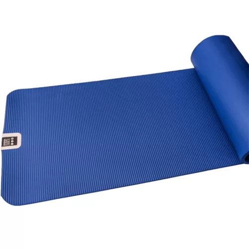 LooFITness Matte - Blau 15 mm (190x60x1.5cm) ... mit integriertem Timer 