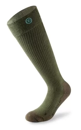 Lenz Heat Sock 4.0 toe cap Paar - green