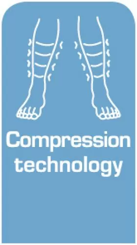 Lenz Compression 5.0 short grey/blue
