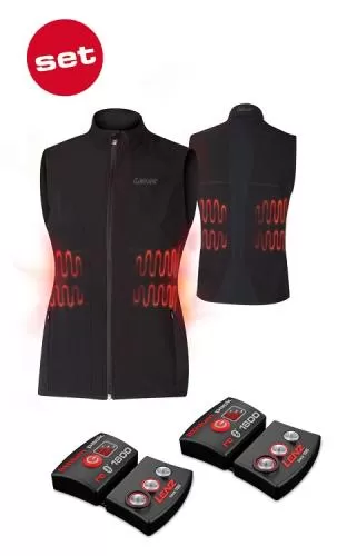 Lenz Set Heat Vest 1.0women+rcb1800 - black