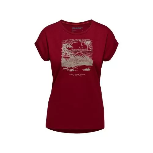 Mammut Mountain T-Shirt Women Fujiyama - blood rot