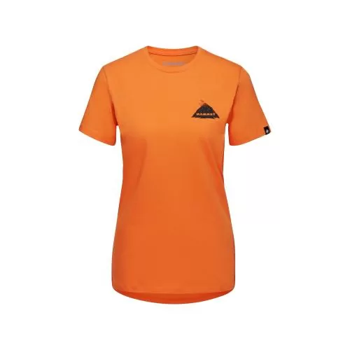 Mammut Massone T-Shirt Women Crag - dark tangerine