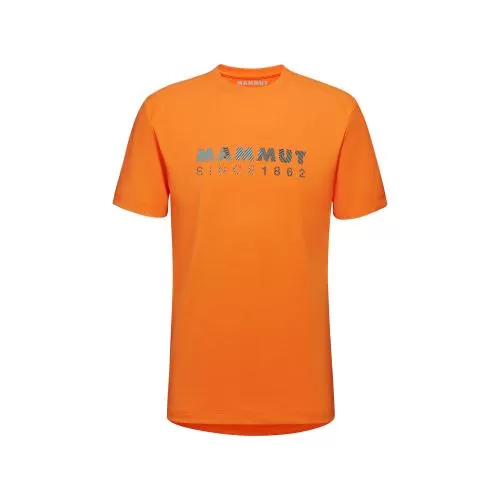 Mammut Trovat T-Shirt Men Logo - dark tangerine