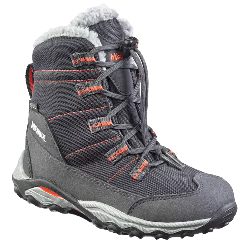 Meindl Yolup Junior GTX Winterschuhe Kinder - schwarz/orange